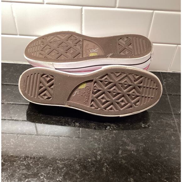 Converse Ctas Chuck Taylor All Star Lift Platform High Top Sneakers Pink Size 9 - Picture 9 of 11